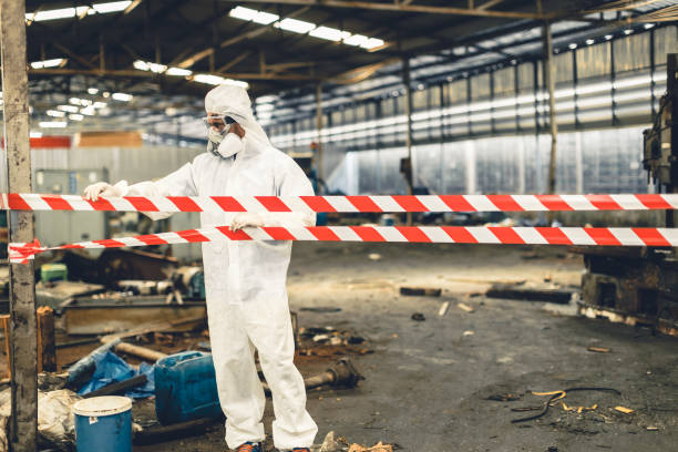 Professional Biohazard technician working in Adams Run, SC